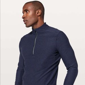 Surge Warm 1/2 Zip // Blue // Medium